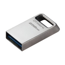 Kingston Technology DataTraveler 256GB Micro 200MB / s Metal USB 3.2 Gen 1