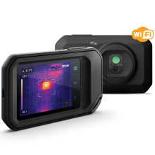 FLIR C3-X thermal imaging camera Black 1800 mAh Vanadium Oxide Uncooled Focal Plane Arrays Built-in display 128 x 96 pix