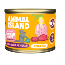 ANIMAL ISLAND Turkey with quail - wet cat food - 200 g