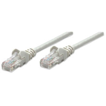 „Intellinet“ tinklo pataisos kabelis, Cat5e, 2 m, pilkas, CCA, U / UTP, PVC, RJ45, paauksuoti kontaktai, be kliūčių, įkr