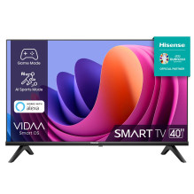 Hisense 40A4N televizorius 101,6 cm (40 colių) Full HD Smart TV Wi-Fi Juoda 200 cd / m²