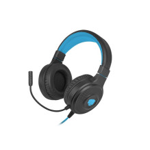 FURY NFU-1585 headphones / headset Wired Head-band Gaming Black, Blue