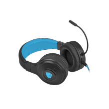 FURY NFU-1585 headphones / headset Wired Head-band Gaming Black, Blue