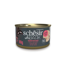 SCHESIR After Dark Chicken with beef in pate - wet cat food - 80g