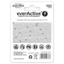 Rechargeable batteries everActive Ni-MH R03 AAA 550 mAh Infinity Line