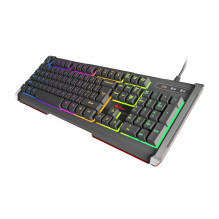 GENESIS RHOD 400 RGB klaviatūra Žaidimams USB QWERTY US International Black