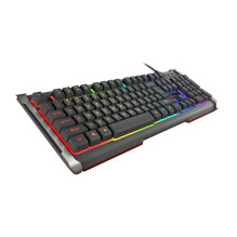 GENESIS RHOD 400 RGB klaviatūra Žaidimams USB QWERTY US International Black