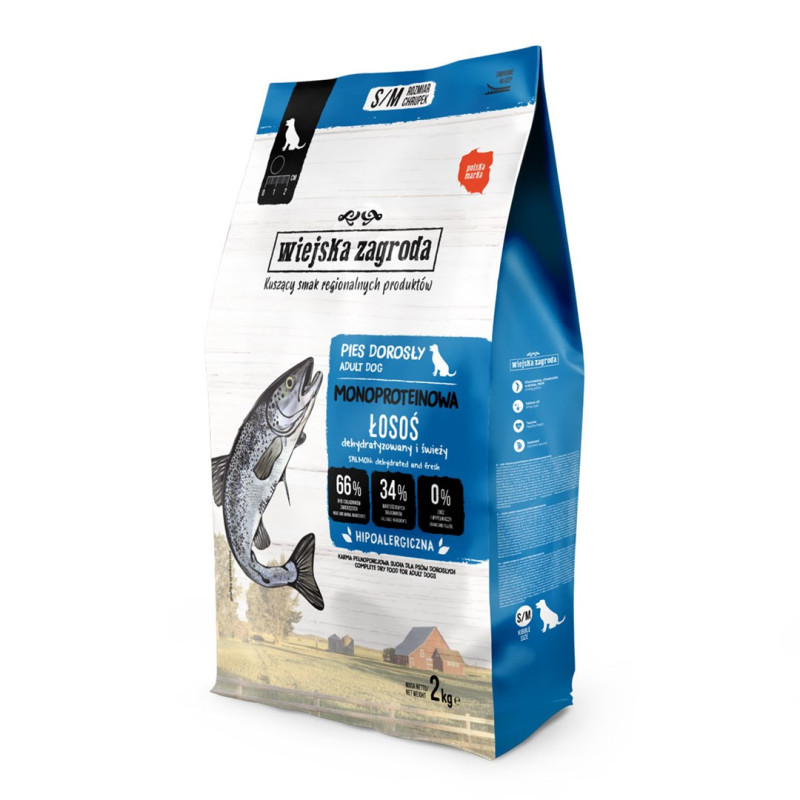 COUNTRY FARM Monoprotein Salmon - dry dog ​​food - 2kg