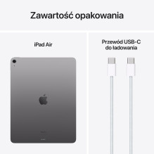 Apple iPad Air Apple M 128 GB 33 cm (13 colių) 8 GB Wi-Fi 6E (802.11ax) iPadOS 17 pilka