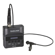 Tascam DR-10L - skaitmeninis įrašymo įrenginys su lavalier mikrofonu