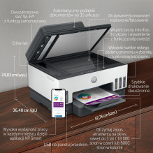 „HP Smart Tank 790 All-in-One“ terminis rašalinis spausdintuvas A4 4800 x 1200 DPI 15 ppm „Wi-Fi“