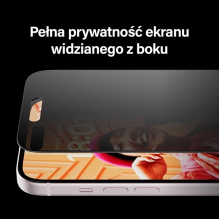 PanzerGlass Ultra-Wide Fit Privatus grūdintas stiklas su padėties įtaisu, skirtas iPhone 15 Pro Max