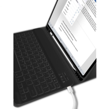 Tech-Protect SC Pen + Keyboard case with keyboard for iPad 10.9&quot; 2022 - black