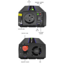 Qoltec Monolith power adapter / inverter Auto / Indoor 600 W Black