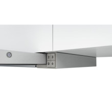 Bosch Serie 4 DFT63AC50 cooker hood Semi built-in (pull out) Silver 360 m³ / h D