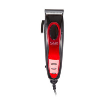 Adler AD 2825 hair trimmers / clipper Black, Red