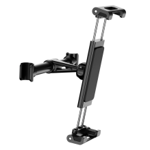 Baseus Backseat Car Mount SUHZ-01 Car Headrest Holder for Tablets / Smartphones 4.7-12.9&quot; - Black