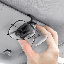 Baseus car glasses clip holder for glasses black (ACYJN-B01)