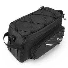 Wozinsky bike carrier bag with 9l shoulder strap (rain cover included) black (WBB22BK)