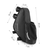 Wozinsky bike bag 1.5l under the frame black (WBB23BK)