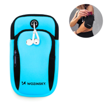 Wozinsky running phone armband blue (WABBL1)