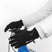 Winter phone sports gloves (size XL) - black