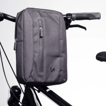 Wozinsky bicycle bag for handlebars - gray