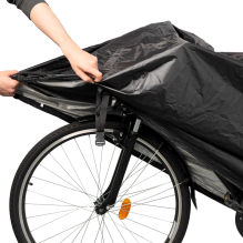 Waterproof bike cover size S - black