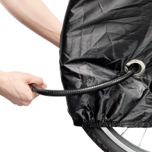 Waterproof bike cover size M - black