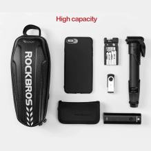 Rockbros B60 waterproof bicycle bag for frame - black