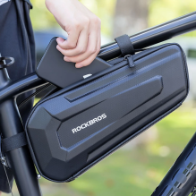 Rockbros B66 waterproof bicycle bag for frame - black