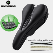 Rockbros LF047-B silicone gel bicycle seat cover size L - black