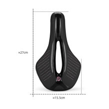 Rockbros 38210005001 foam MTB bicycle saddle - black