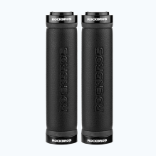 Rockbros 40210003001 microfiber bicycle handlebar grips - black