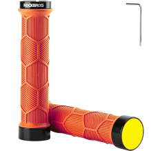 Rockbros 40720007004 bicycle grips with reflector - orange