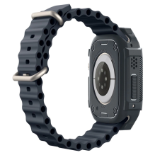 „Spigen Rugged Armor“ dėklas, skirtas „Apple Watch Ultra 1/2“ (49 mm) – tamsiai pilkas