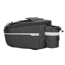 WYA26Y0S Thermal Bike Pannier Bag with Shoulder Strap - Black