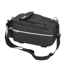 WYA26Y0S Thermal Bike Pannier Bag with Shoulder Strap - Black