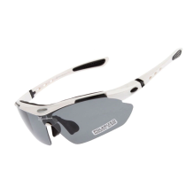 Rockbros 10002 polarizing cycling glasses - white