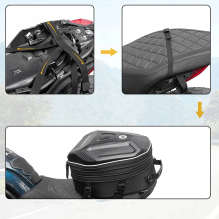 Rockbros 30140026001 motorcycle tank bag 35 l - black