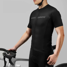 Rockbros cycling jersey 15120002003 short sleeve L - black