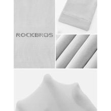 Rockbros XT9002W cycling sleeves - white (2 pcs.)