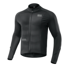 Rockbros 15400002002 long sleeve cycling jersey autumn / winter M - black