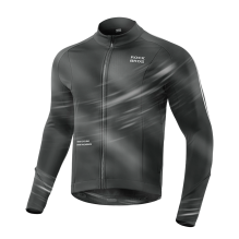 Rockbros 15400002002 long sleeve cycling jersey autumn / winter M - black