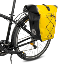 Wozinsky waterproof bicycle bag trunk pannier 25l yellow (WBB24YE)