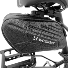 Wozinsky bicycle saddle bag waterproof 1.5l black (WBB27BK)