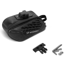 Wozinsky bicycle saddle bag waterproof 1.5l black (WBB27BK)