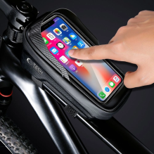 Tech-Protect V2 Bike Bag with Phone Space 1l - Black