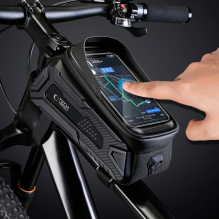 Tech-Protect V2 Bike Bag with Phone Space 1.2l - Black