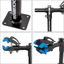 Rockbros 27210002001 Service Stand with Quick Releases for Bicycles - Black